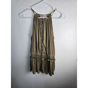 Philosophy Tank size small Green very soft